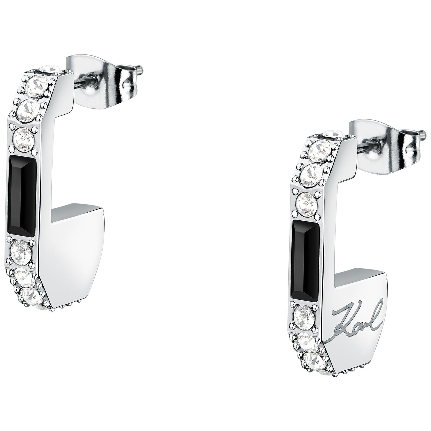 Karl Lagerfeld Серьги Crystals KLAYC42 — фотография 2